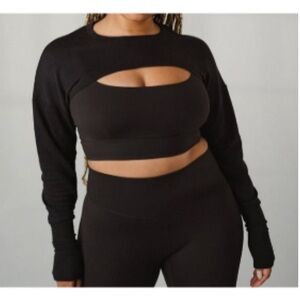 EUC Balance Athletica Vitality Moda Top Midnight Black sz. XXL.